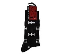 Tie Studio St. Piran's Flag of Cornwall Unisex Novelty Ankle Socks Adult Size 6-11