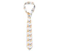 Tie Teen Dating Violence Awareness Month Fashion Neckties Premium Business Necktie For Weddings Holiday Prom