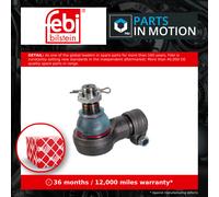 febi bilstein 39446 Ball Joint for steering hydraulic cylinder with castle nut and cotter pin, pack of one