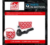 FEBI BILSTEIN Track Rod End 42709 with castle nut and cotter pin, pack of one