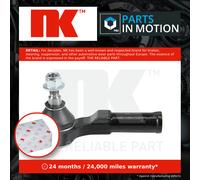 Genuine NK Front Left Tie Rod End for Ford Kuga TDCi 140 2.0 (09/2010-12/2013)