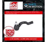 Tie / Track Rod End fits CITROEN C4 MK3 1.2 Left 2020 on Joint 1680446480 Febi