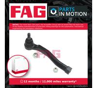 Tie / Track Rod End fits DAEWOO KALOS KLAS 1.2 Left 2003 on B12S1 Joint FAG New