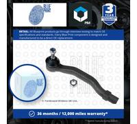 Tie / Track Rod End fits HONDA ACCORD 2.2 Left 90 to 02 Joint Blue Print Quality