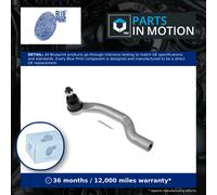 Blue Print Tie Rod End ADH28767 With Crown Nut Front Right, Fits Honda