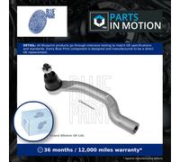 Blue Print Tie Rod End With Crown Nut ADH28767 Fits Honda Front Axle Right
