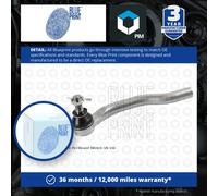Tie / Track Rod End Left ADH28776 Blue Print Joint 53560SMG003 Quality New