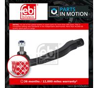 Tie / Track Rod End fits HONDA CIVIC 1.6 Left 87 to 91 D16A9 Joint 53560SH3003