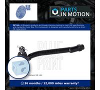 Blue Print Tie Rod End With Crown Nut ADG087109 - Front Axle Left