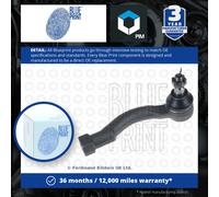 Blue Print Tie Rod End With Crown Nut ADG08760 Fits Kia Front Axle Right