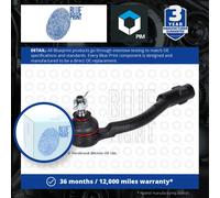 Tie / Track Rod End fits HYUNDAI i20 PB 1.1D Right 12 to 15 D3FA Joint Quality