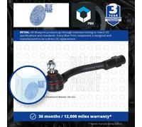Tie / Track Rod End fits HYUNDAI i20 PB 1.6D Left 09 to 12 D4FB Joint Blue Print