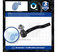 Tie / Track Rod End fits TOYOTA PRIUS ZVW3, ZVW35 1.8 Left 2008 on 2ZR-FXE Joint