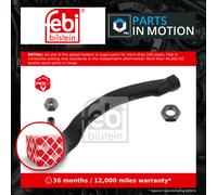 Steering rod end Front Axle Left 24815 FEBI BILSTEIN for RENAULT MEGANE II