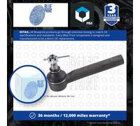 Tie / Track Rod End fits SUBARU LEGACY Left or Right 89 to 15 Joint Blue Print