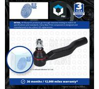 ADT387232 Tie Rod End with castle nut and cotter pin, pack of one