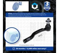 Blueprint ADT387234 Tie Rod End Front Right Steering Fits Lexus CT Toyota Prius