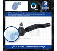ADT387231 Tie Rod End with castle nut and cotter pin, pack of one
