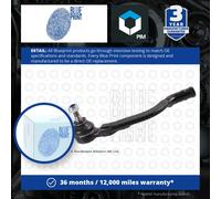 Tie / Track Rod End fits RENAULT LAGUNA Mk1, Mk2 Right 97 to 07 Joint Blue Print