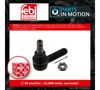Tie / Track Rod End fits FORD TRANSIT 2.0 Left 87 to 92 NAT Joint 5021447 Febi