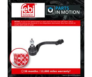 Tie / Track Rod End Left 196154 Febi Joint 56820G6000 Genuine Quality Guaranteed