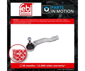 Tie / Track Rod End Left 196161 Febi Joint MQ001862 485205594R Quality New