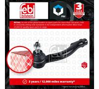 Sportage Front Left Tie Rod End Outer Track Fits KIA 568202 Febi 26927