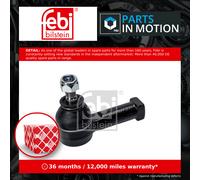 febi bilstein 12778 Tie Rod End with nut, pack of one