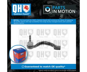 Tie / Track Rod End Left QR3466S Quinton Hazell Joint XR81771 C2C35783 C2C8371