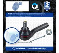 Tie / Track Rod End fits NISSAN NP300 D22 2.5D Outer 2008 on Joint Blue Print