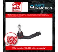 Tie / Track Rod End Right 196319 Febi Joint 31681049 Genuine Quality Guaranteed