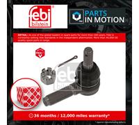 Steering Joint 43345 by Febi Bilstein Front Axle Right - Single