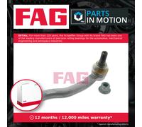 Tie / Track Rod End fits NISSAN NAVARA D40 3.0D Right 2010 on V9X Joint FAG New