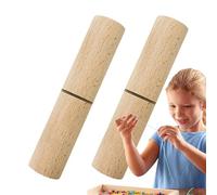 Tiebacks - Wooden Puller for Beads and Knots | Multi-Purpose Tool for Jewellery Making, Design Lanyards, Craft Courses and Fishing Bracelets