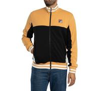 Tiebreaker Funnel Neck Track Jacket Oak Buff/Black/Gardenia L