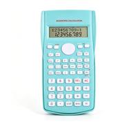 TIECHI Scientific Calculator, 240 Functions Maths Calculator with Sliding Protective Cover, LCD School Calculators for Office Home Business Teachers (Green)