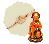 TIED RIBBONS Hanuman Statue | Resin, 4 Inch | Hindu Gods Statues Hanuman Showpiece | Figurine for Home Decor, Diwali Decorations, Ganesh Chaturthi, Indian Statue | Return Gifts for Pooja