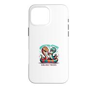 Tied Up in Knots - Funny Sibling Cartoon Style Gift Graphic Case for iPhone 16 Pro Max