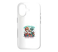 Tied Up in Knots - Funny Sibling Cartoon Style Gift Graphic Case for iPhone 17