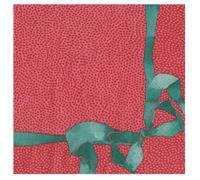 Tied with a Bow Red Spruce Christmas Caspari Paper Table Napkins 33 cm Square 3 ply Lunch Napkins