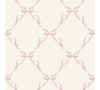 Tied with a Bow Wallpaper Cream Pink Holden 14032 Elegant Ribbon Design