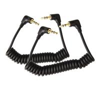 TIEDXIOY 3.5mm TRS to TRS Audio Cable Microphone Cable Compatible with Rode Wireless Pro/Wireless Go 2 / DJI Mic 2 and Hollyland Lark M1 M2 150 Max Duo, 3.5mm Audio Mic Cord for DSLR Cameras-1.7FT