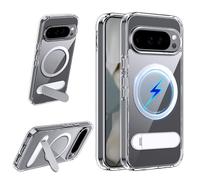 Tieeyivv Case for Google Pixel 10 Pro XL Mobile Phone Case Cover Thin Flexible Silicone + PC Acrylic Back Protective Case Shockproof Ultra Slim Hybrid Design Case