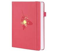 TIEFOSSI A5 Dotted Journal for Women Men, Dot Grid Notebook, 160 GSM Thick Paper, 192 Numbered Pages, Dotted Journal Notebook for Planner Organization, 5.8 x 8.2 in