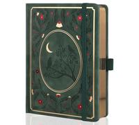 TIEFOSSI B5 Dotted Journal, Dot Grid Notebook for Women Men, Hardcover Notebooks for Planner Organization Journaling, 160 GSM Thick Paper, 150 Numbered Pages with Golden Edges