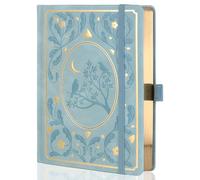 TIEFOSSI B5 Dotted Journal, Dot Grid Notebook for Women Men, Hardcover Notebooks for Planner Organization Journaling, 160 GSM Thick Paper, 150 Numbered Pages with Golden Edges