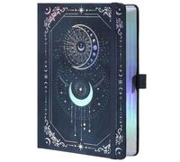 TIEFOSSI B5 Lined Journal, College Ruled Notebook for Women Men, Hardcover Notebooks for Writing Journaling, 100 GSM Thick Paper, 230 Numbered Pages with Silver Edges