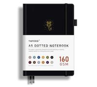 TIEFOSSI Bullet Dotted Journal, 160GSM Bleed Proof Thick Paper, Constellations Dot Notebook, Scorpio Journal for Women, 256 Numbered Dot Grid Pages