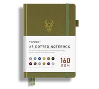 TIEFOSSI Bullet Dotted Journal, 160GSM Bleed Proof Thick Paper, Constellations Dot Notebook, Taurus Journal for Women, 256 Numbered Dot Grid Pages