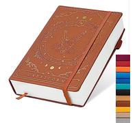 TIEFOSSI Constellations A5 Dotted Hardcover Journal Notebook, 100gsm 400pages Writing Paper, Bullet Organizers Notebook for Women, Men, Teens (Capricorn)